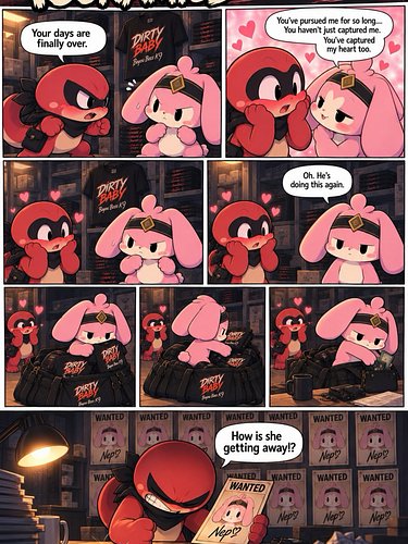 TOONAMICS ISSUE 11 IS OUT 👀🔥

Nep just finessed the whole DIRTY BABY stash... and got away with it 😭

The tee she's stealing ...