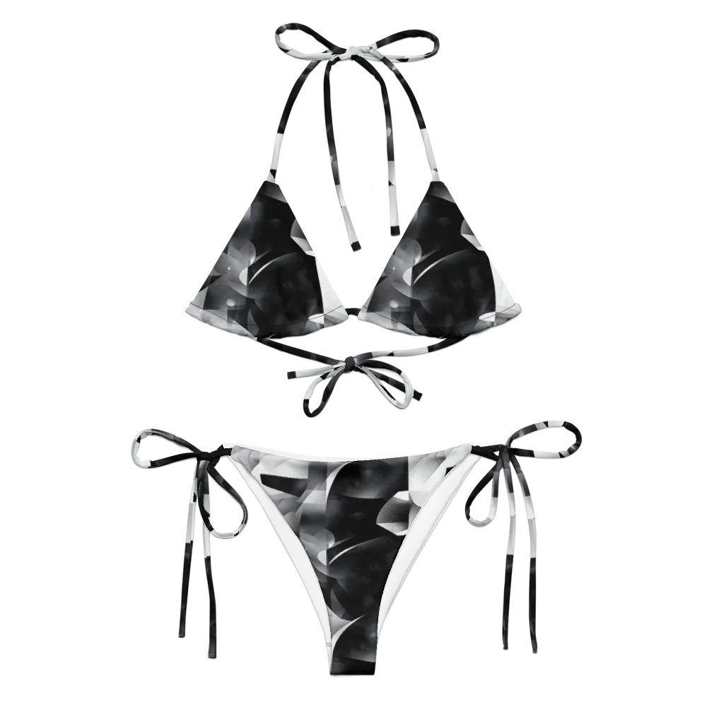 Magic Charcoal String Bikini Set product image (2)