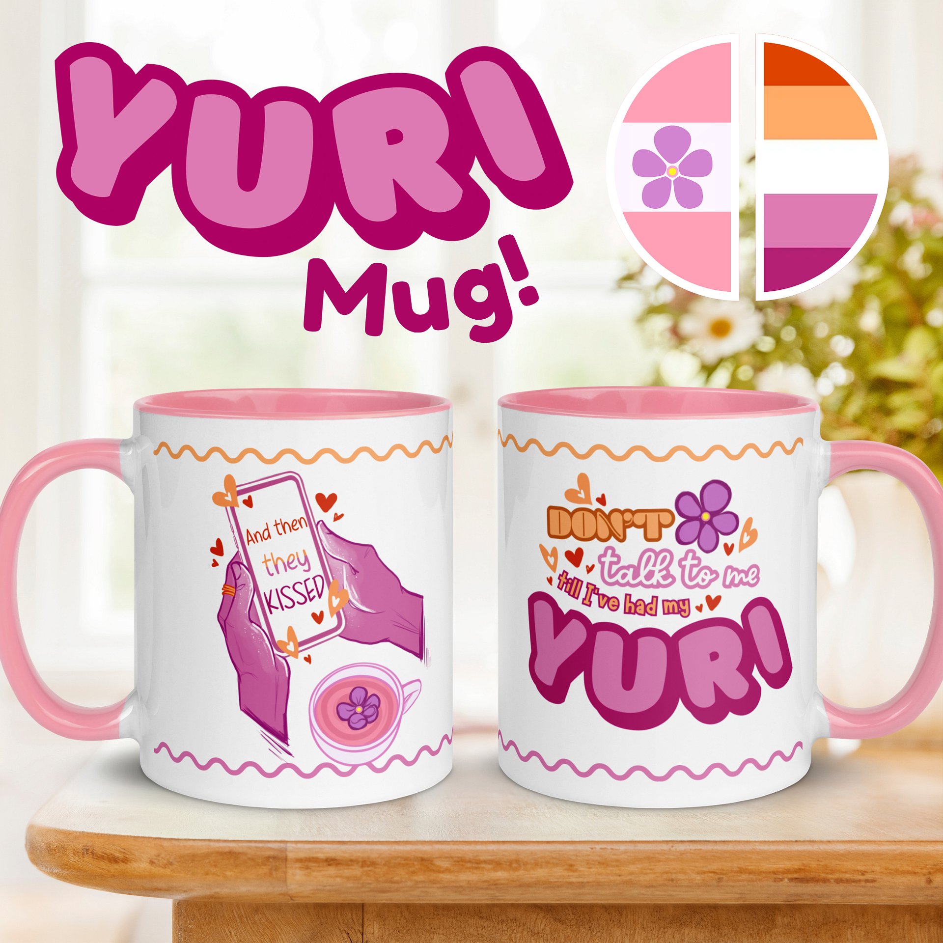"Don't talk to me till I've had my YURI" Mug product image (1)