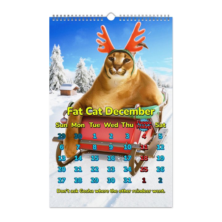 BIG CARACALENDAR 2026 (Limited Edition) product image (2)