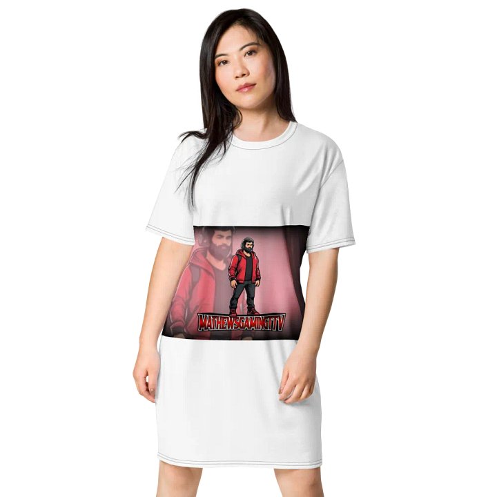 All-Over Print T-Shirt Dress product image (1)