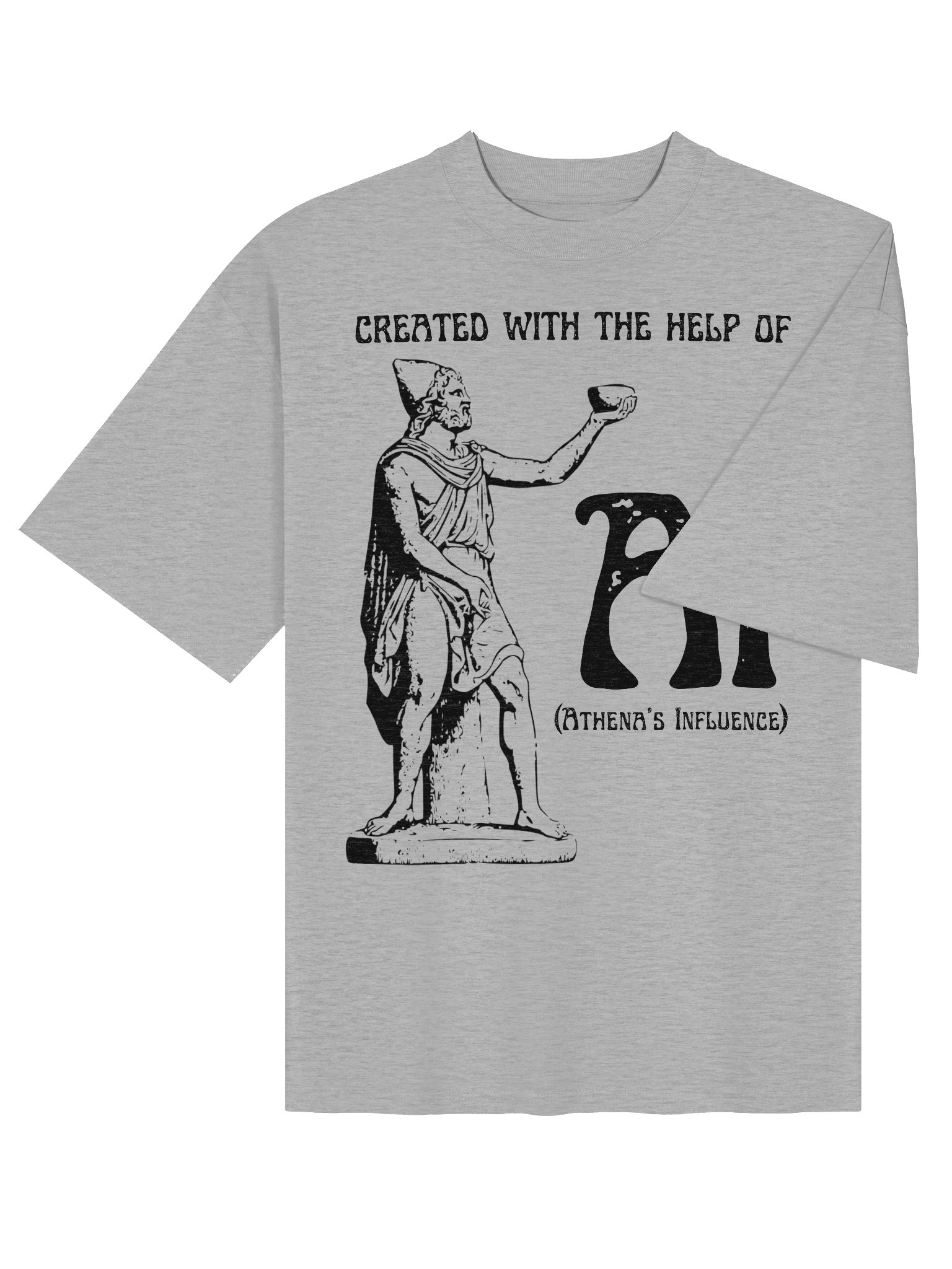 Athena’s Influence (AI) – Oversized Tee product image (12)