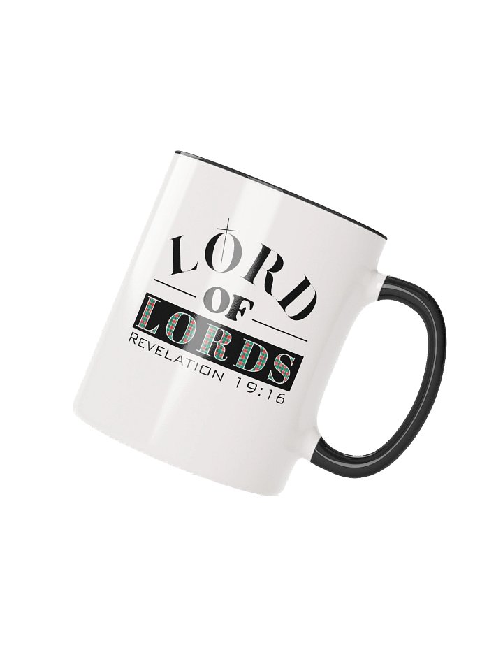 Lord of Lords Christian 11 & 15 oz Mug | Jesus Christ Faith Gift | Inspirational Coffee Cup for Believers product image (3)