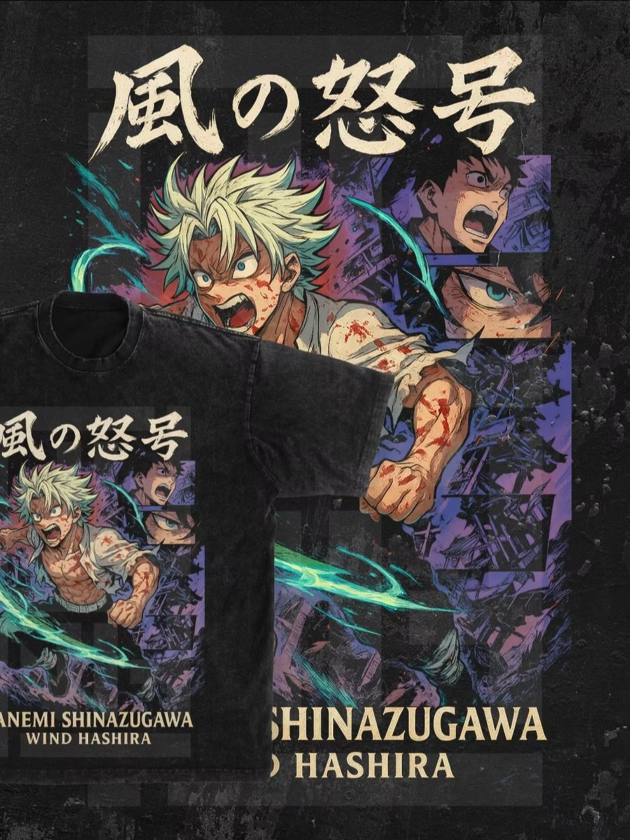 9-Piece Demon Slayer T-Shirt PNG Bundle product image (10)