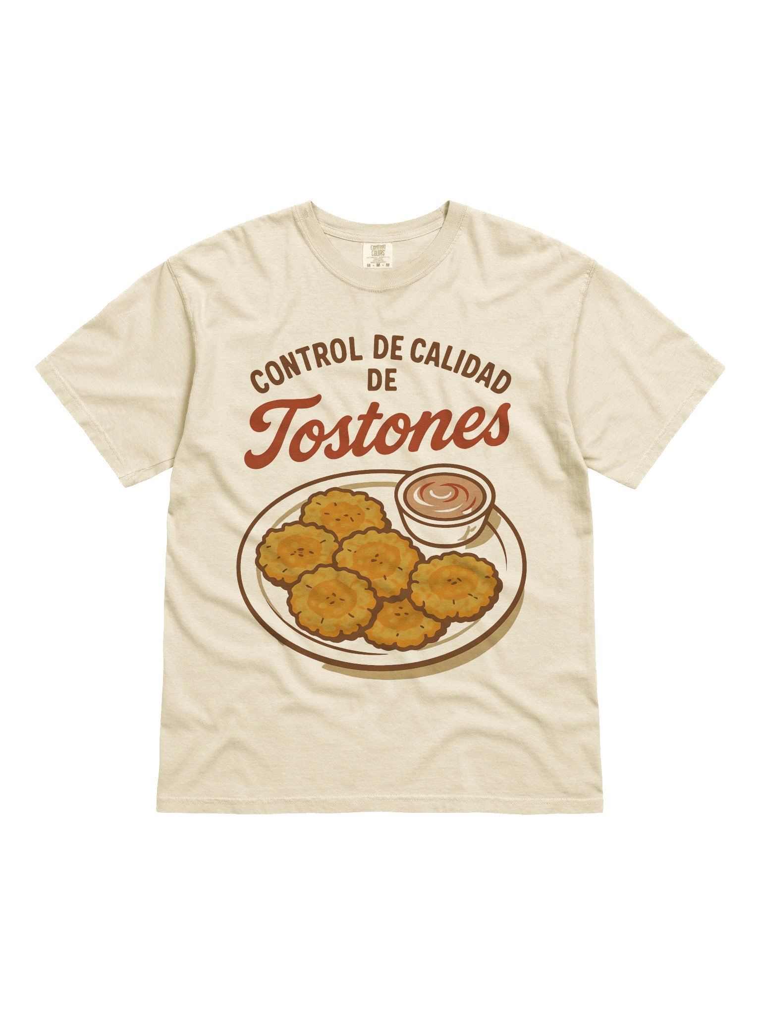 Control de Calidad de Tostones Camiseta Unisex product image (1)