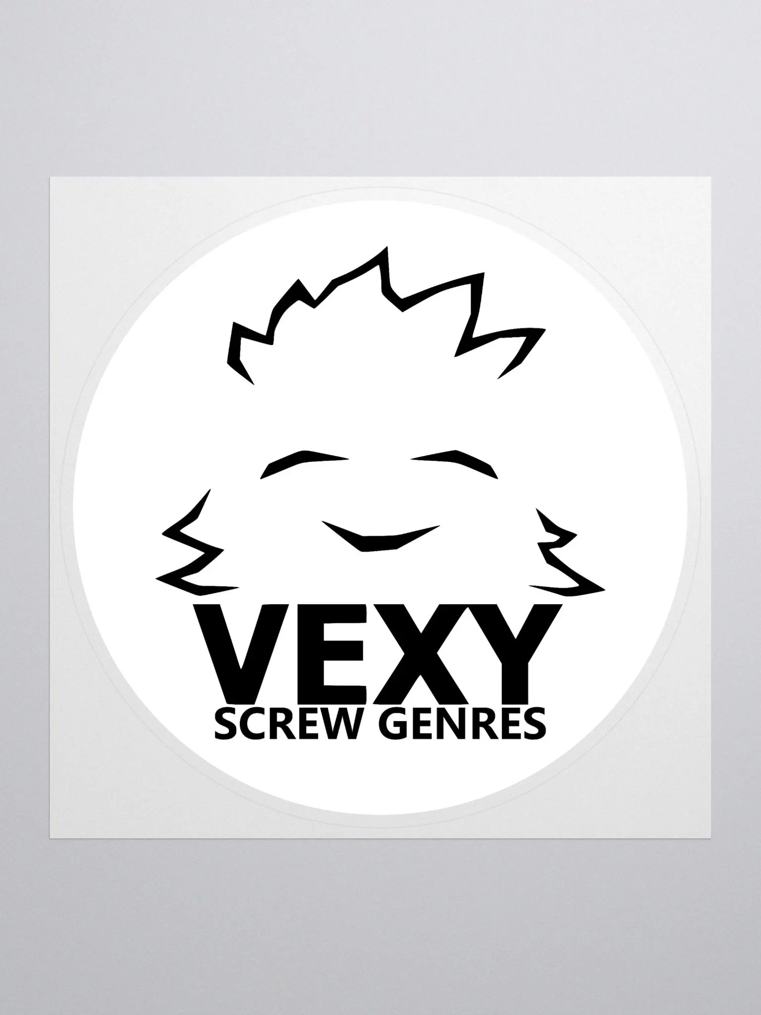Screw Genres Sticker product image (1)