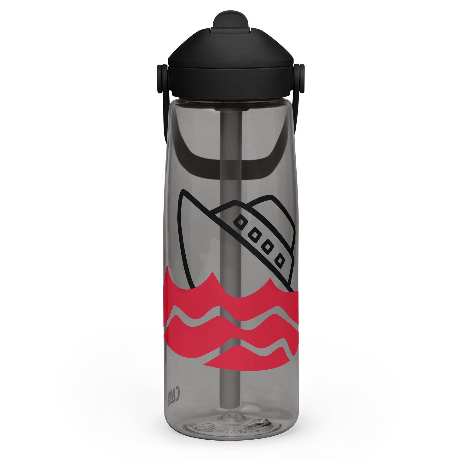 Ballast Tank Flip Straw Water Bottle product image (14)