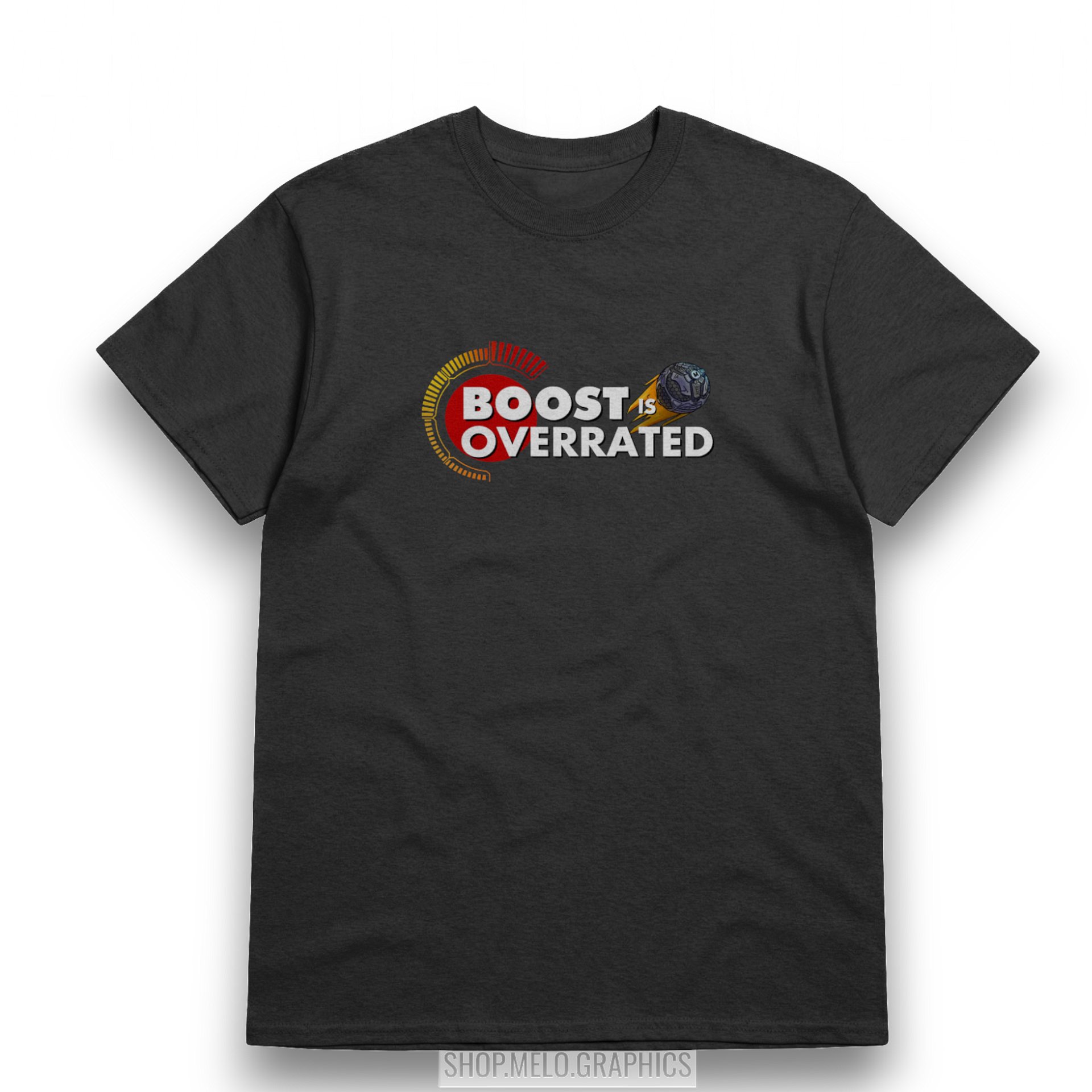 Carball Boost is Overrated - Basic T-Shirt | #MadeByMELO product image (2)