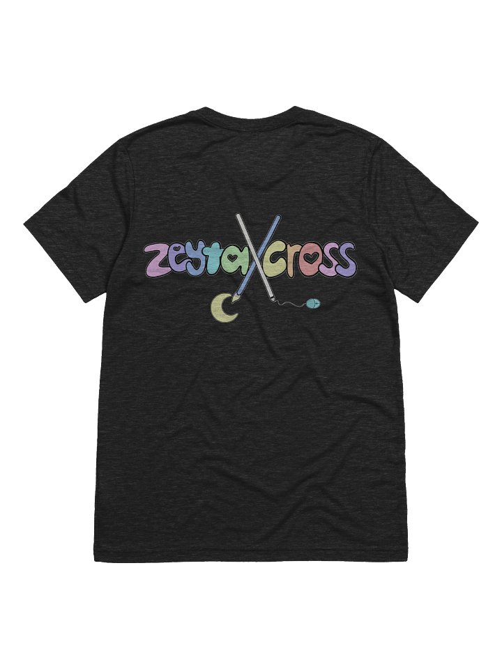 Triblend T-shirt - Queenguin Rep. with Zeyta Cross Logo product image (2)