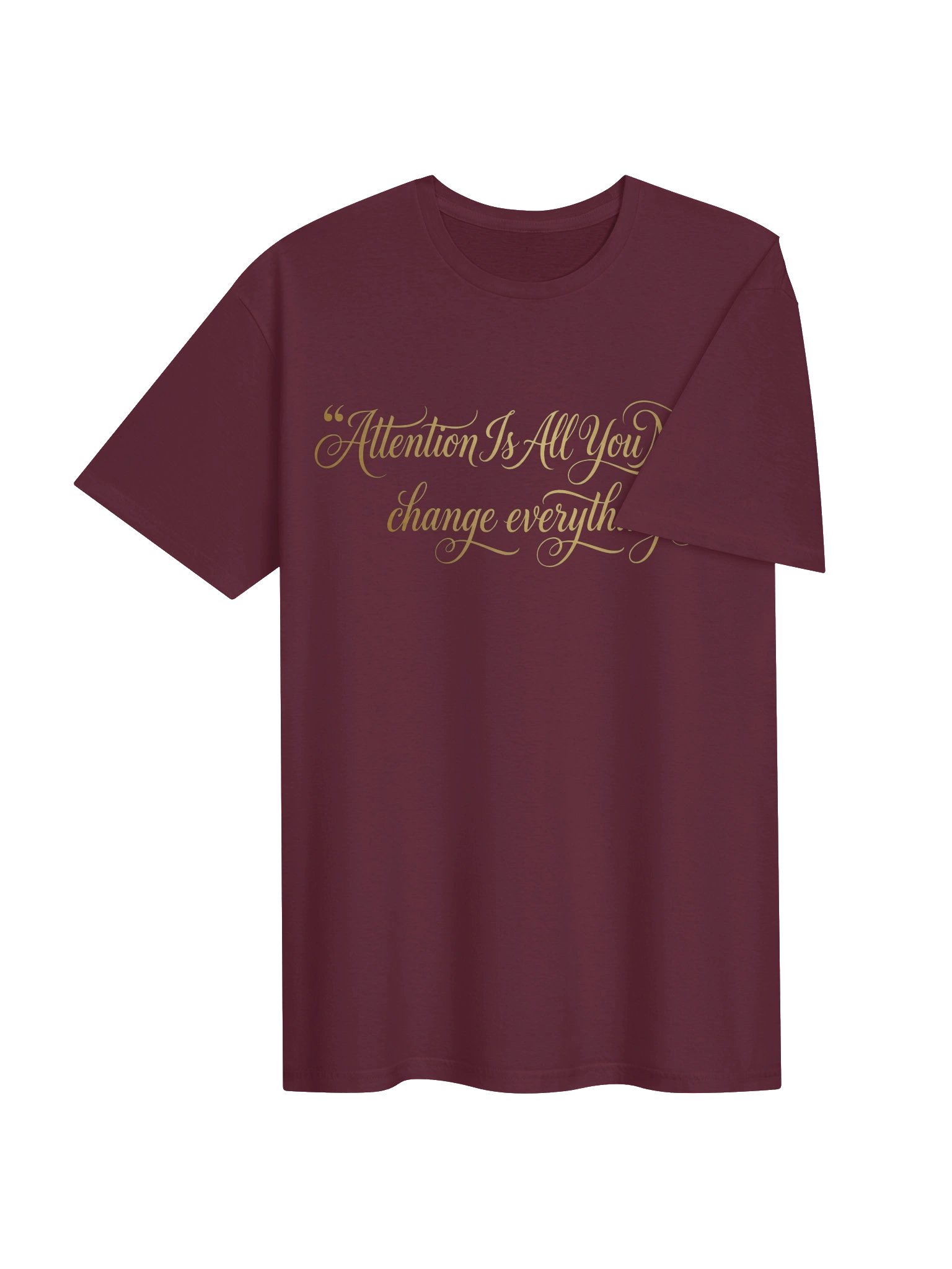 Attention Is All You Need T-Shirt — AI Transformer Paper Inspired Design product image (4)