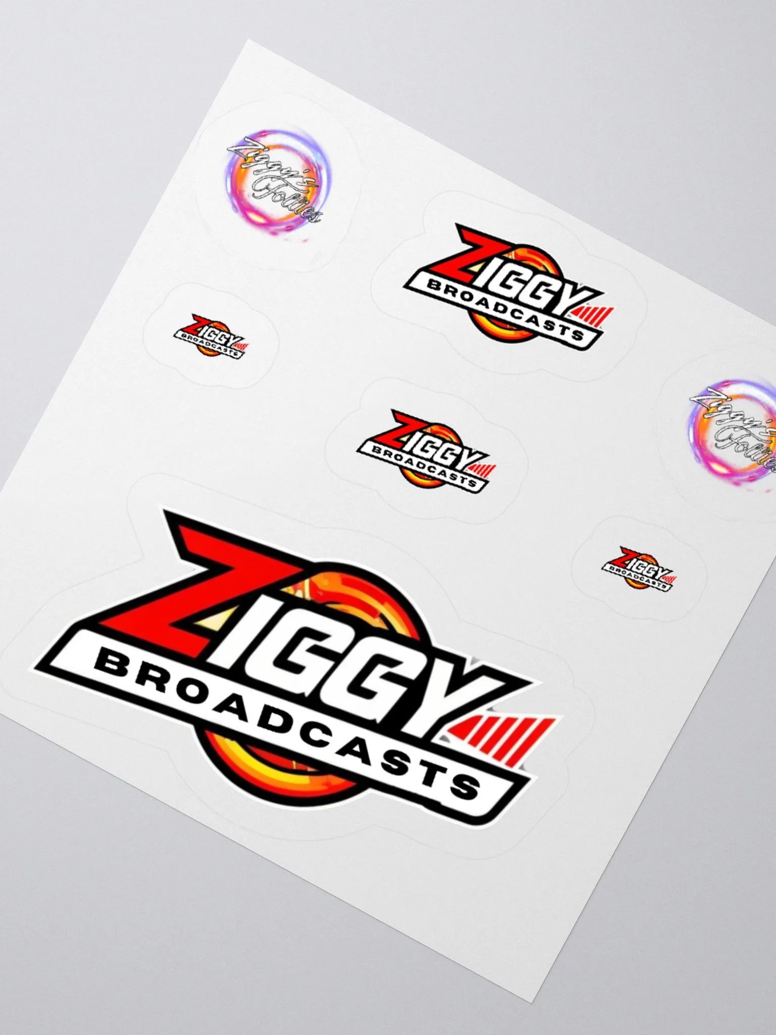 Ziggy Broadcast Computer Stickers product image (4)