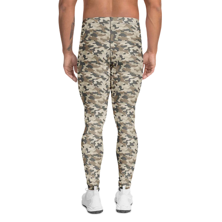 Comfortable Men’s Leggings with Camouflage Print product image (2)