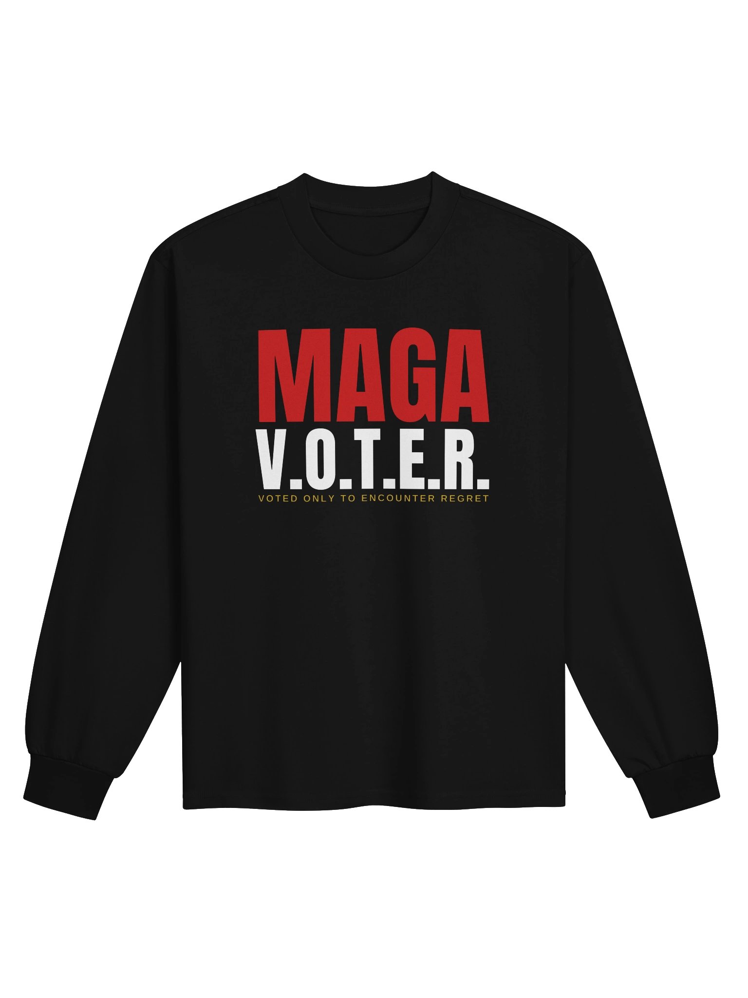 MAGA V.O.T.E.R. — Bold Tee Long Sleeve product image (1)