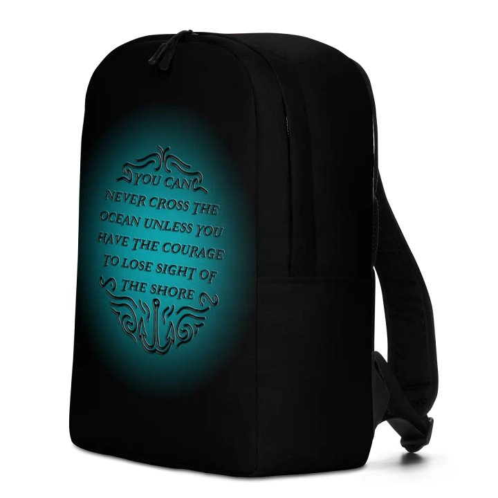 Courage quote backpack product image (2)