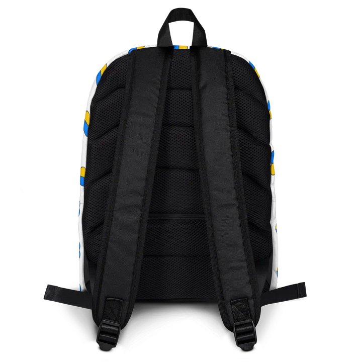 Resistors, Doesn't Speak for Me, Patterned White Backpack product image (2)