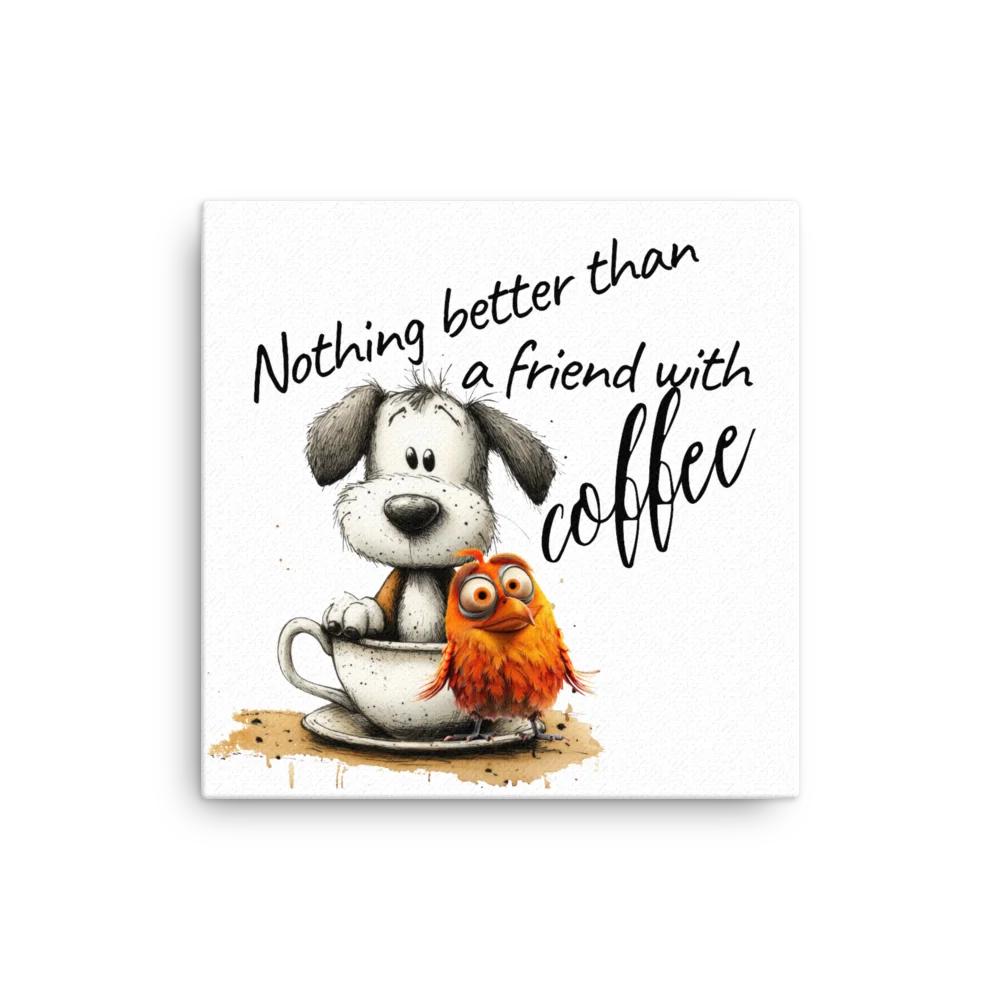 Coffee With Friends Canvas product image (1)