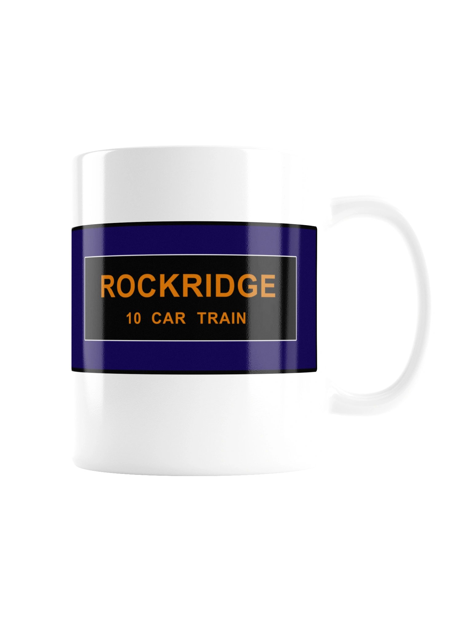 Rockridge BART - 10 Car Train Mug product image (9)