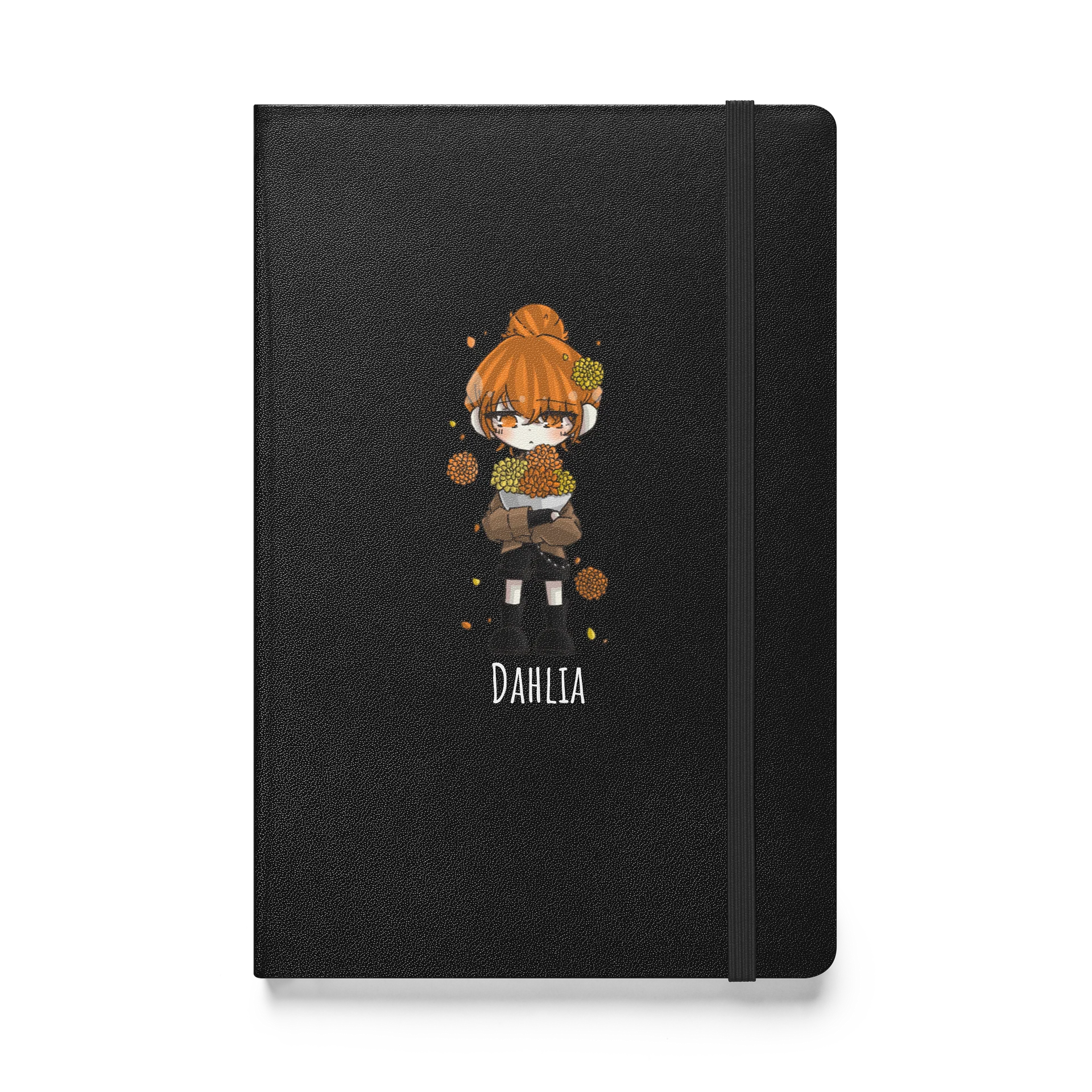 🏵️ Dahlia Hardcover Notebook product image (1)