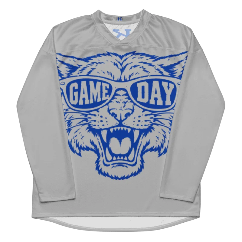 Wildcats Game Day Mascot Custom Hockey Jersey product image (5)