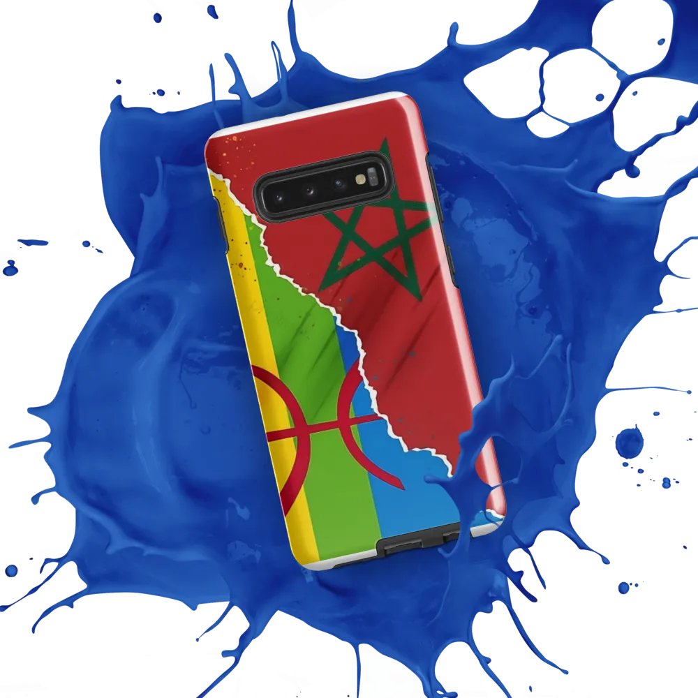 MOROCCAN-AMAZIGH Flag Samsung® Case product image (52)