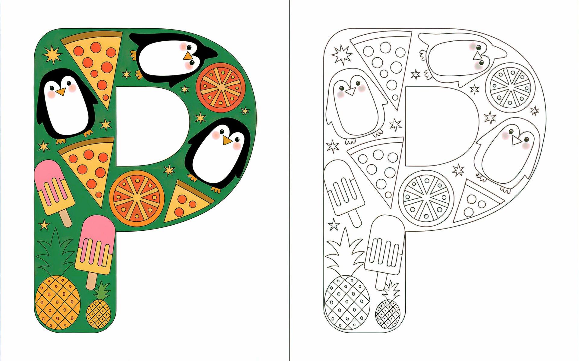 Alphabet Coloring Book – Learn and Color the ABCs! product image (4)