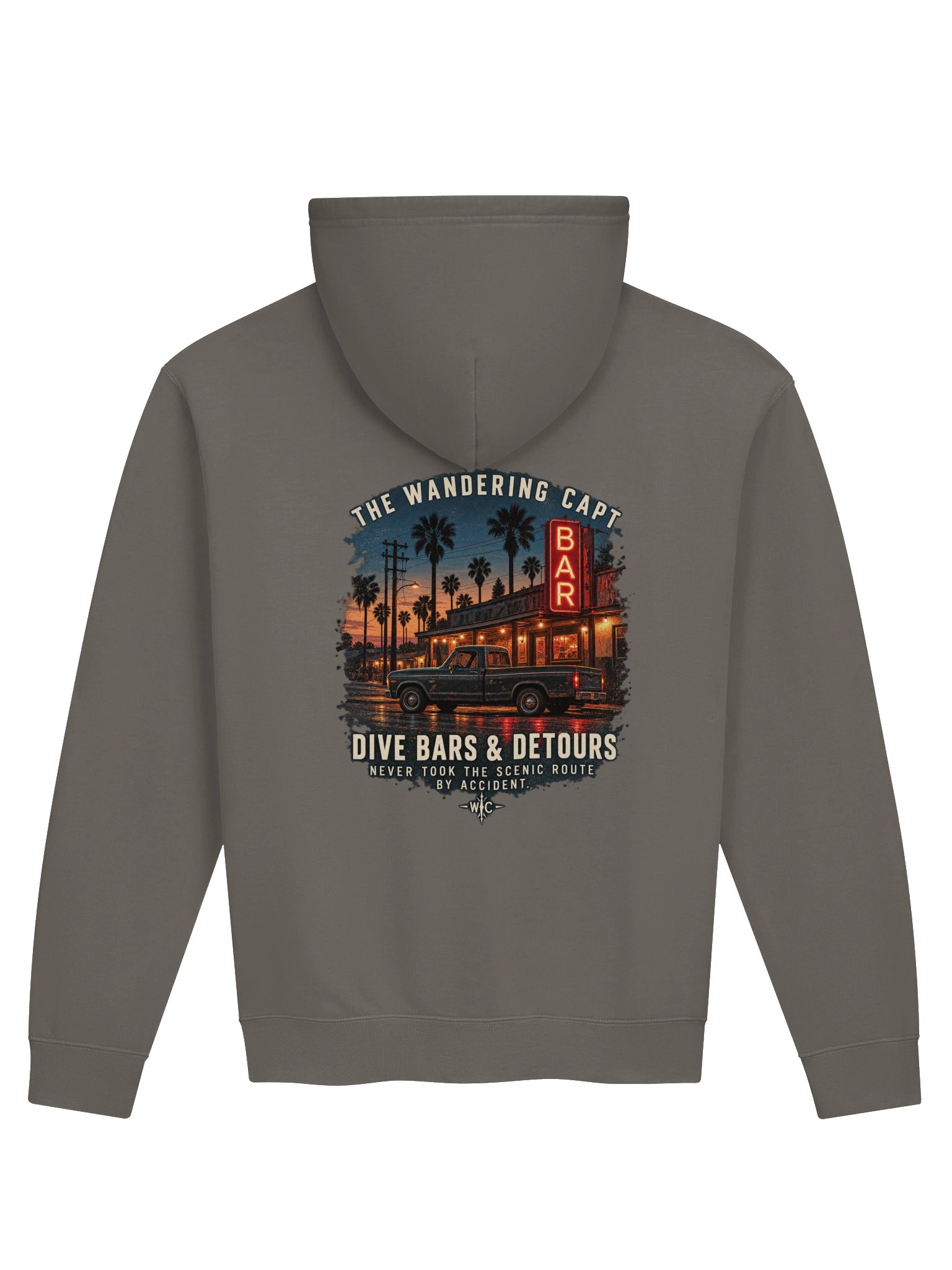 Dive Bars & Detours | Vintage Adventure Hoodie product image (1)