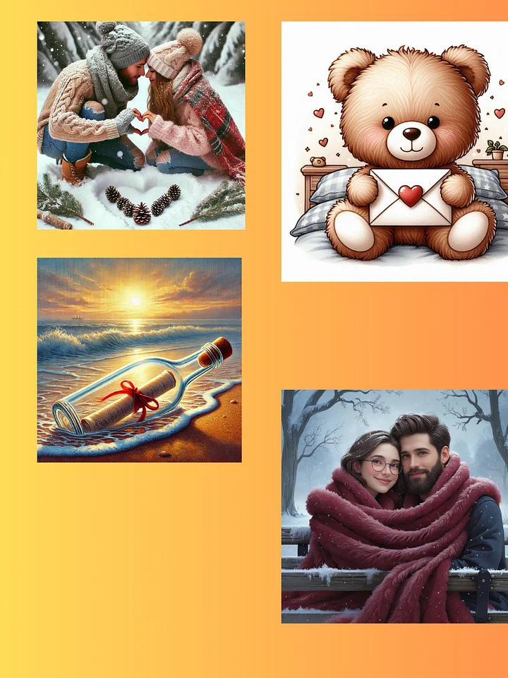 Unique & Romantic Valentine's Day Cards – Perfect for Your Loved One! product image (2)