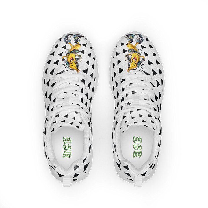 Banana Beat: Geometrischer Streetstyle Damen Sneakers product image (1)