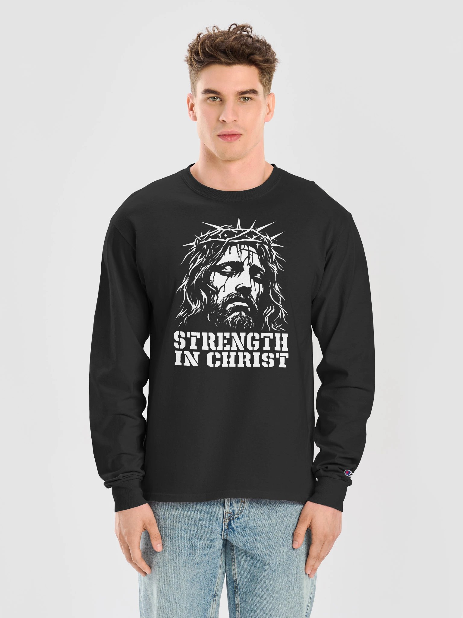 Strength in Christ Long Sleeve product image (5)