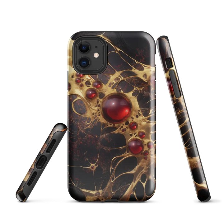 Ruby Lattice iPhone® Tough Case product image (1)