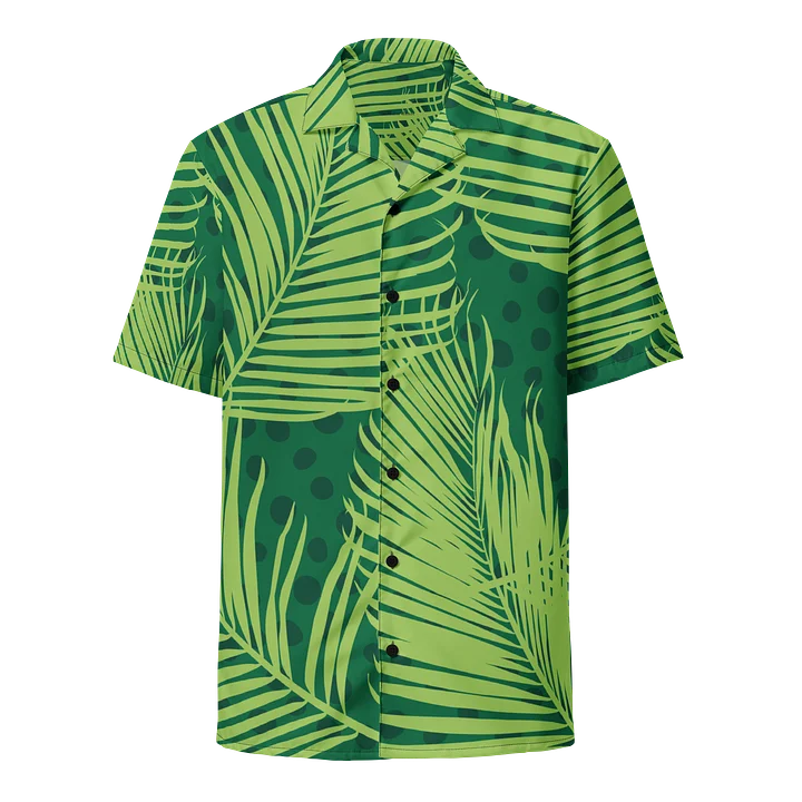 Tropical Palm Print Hawaiian Shirt product image (1)