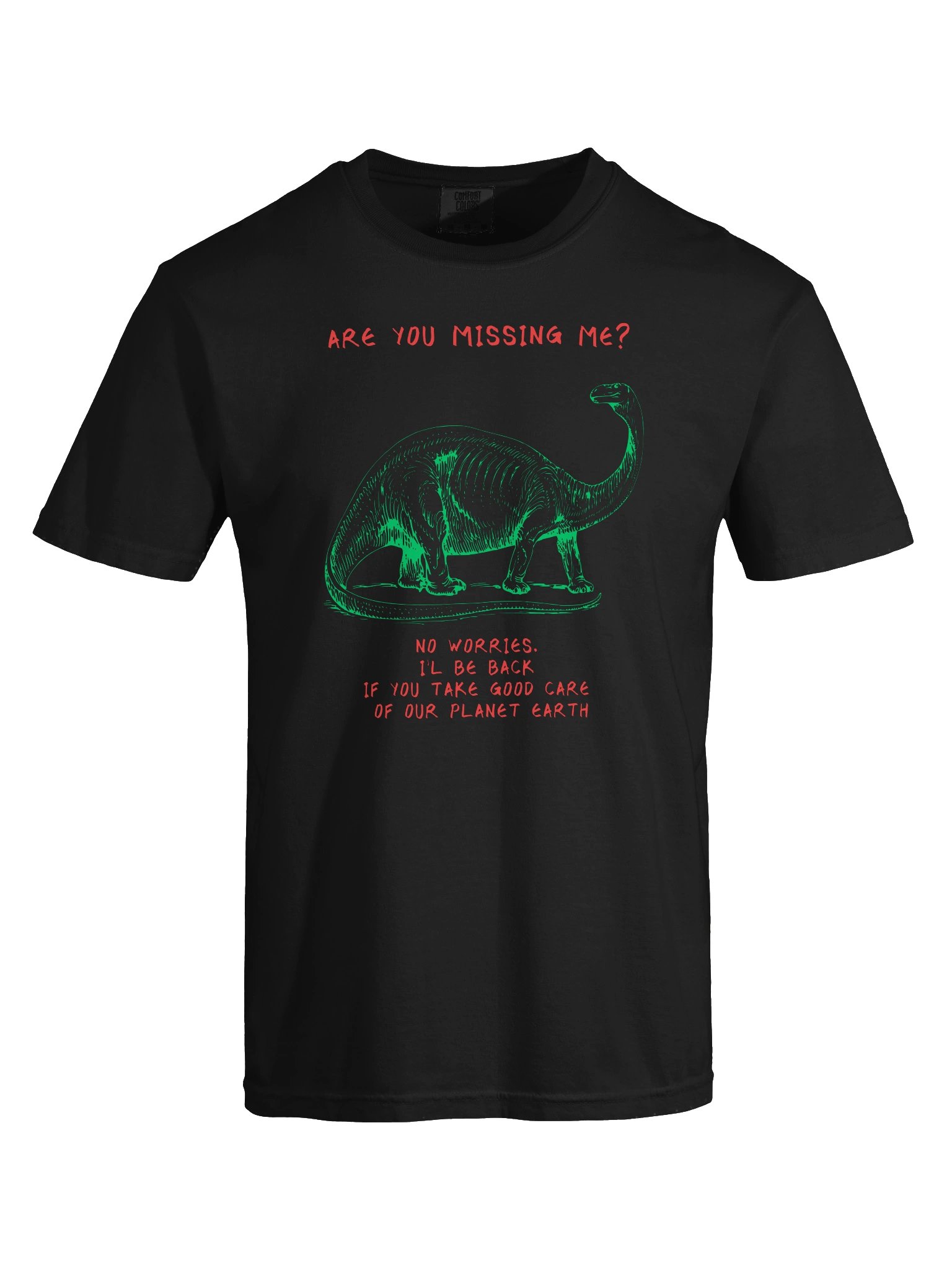 Are You Missing Me? - Dinosaur Earth Tee product image (5)