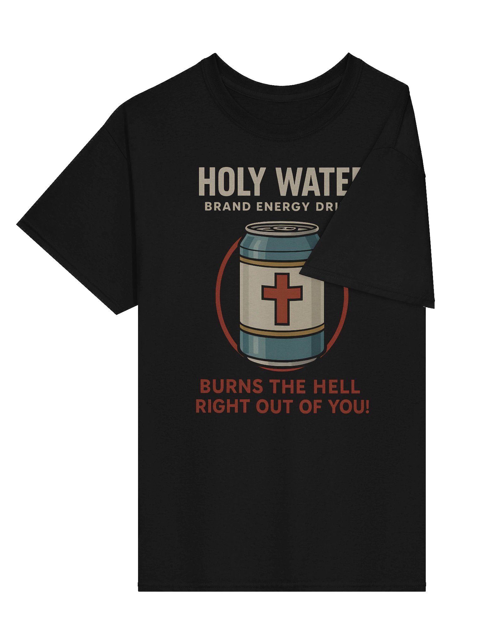Holy Water Brand Energy Drink Unisex Tee product image (3)