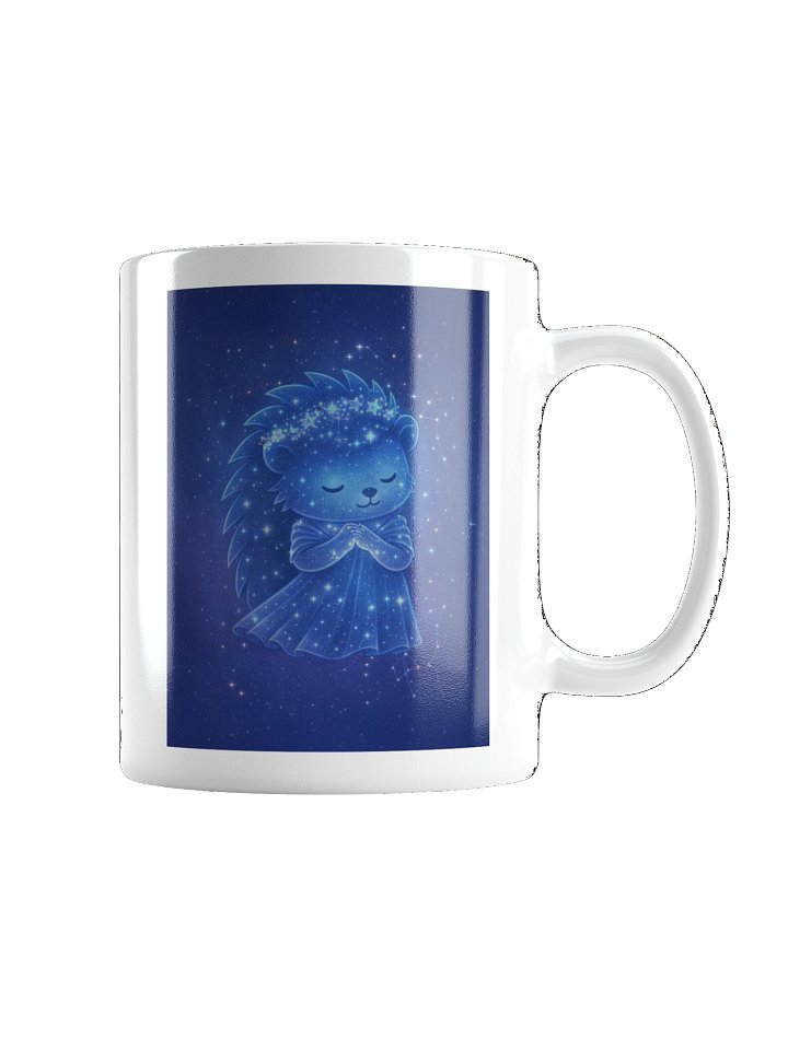 Zodiac hedgie white Virgo mug product image (2)