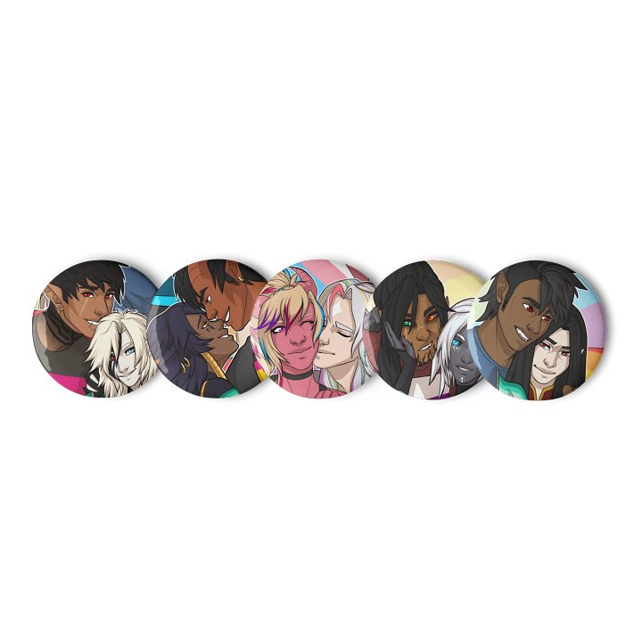 VOIDSINGER - Pride pin pack product image (1)