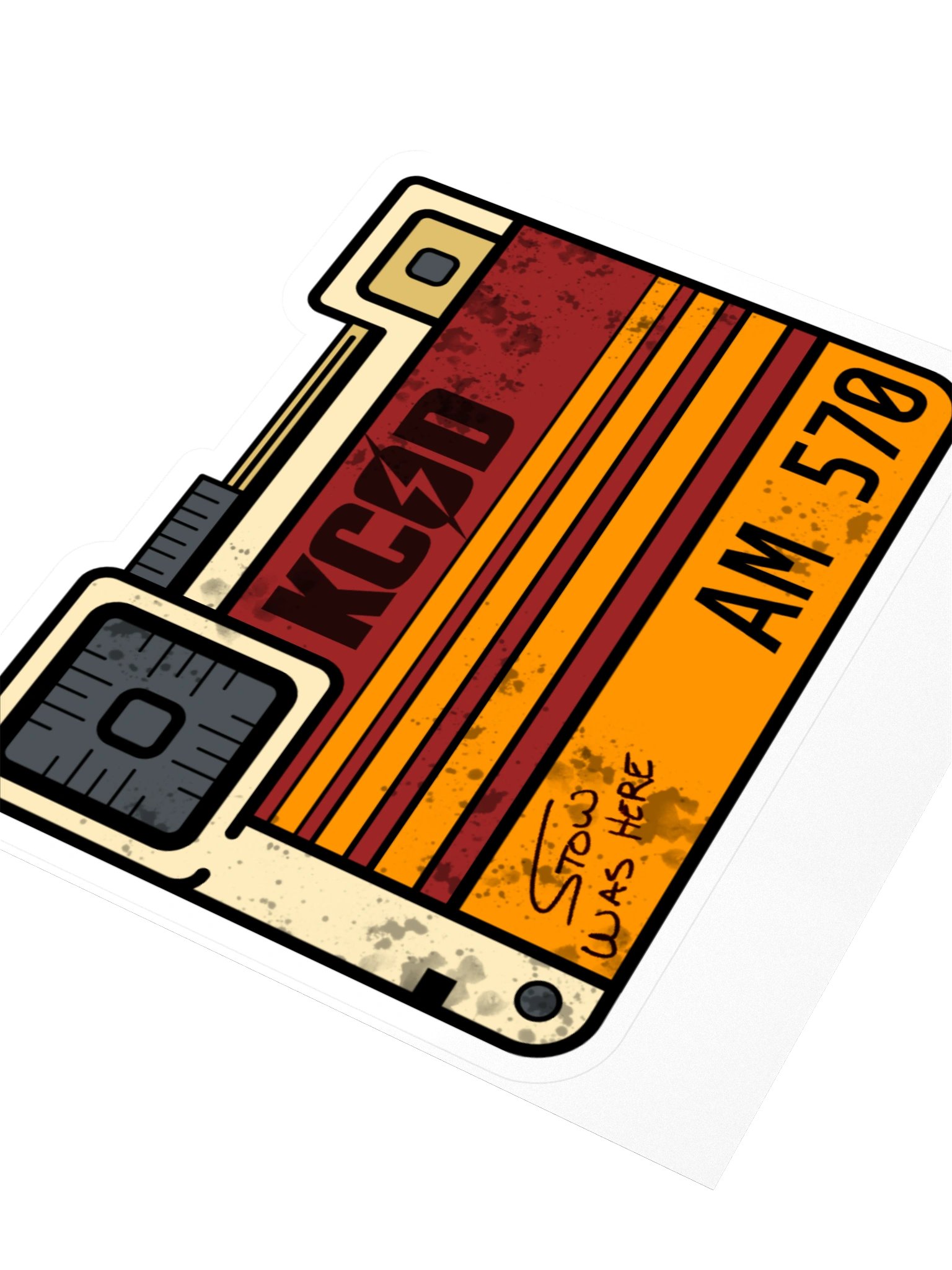 KCOD Wastes Holotape Sticker product image (3)