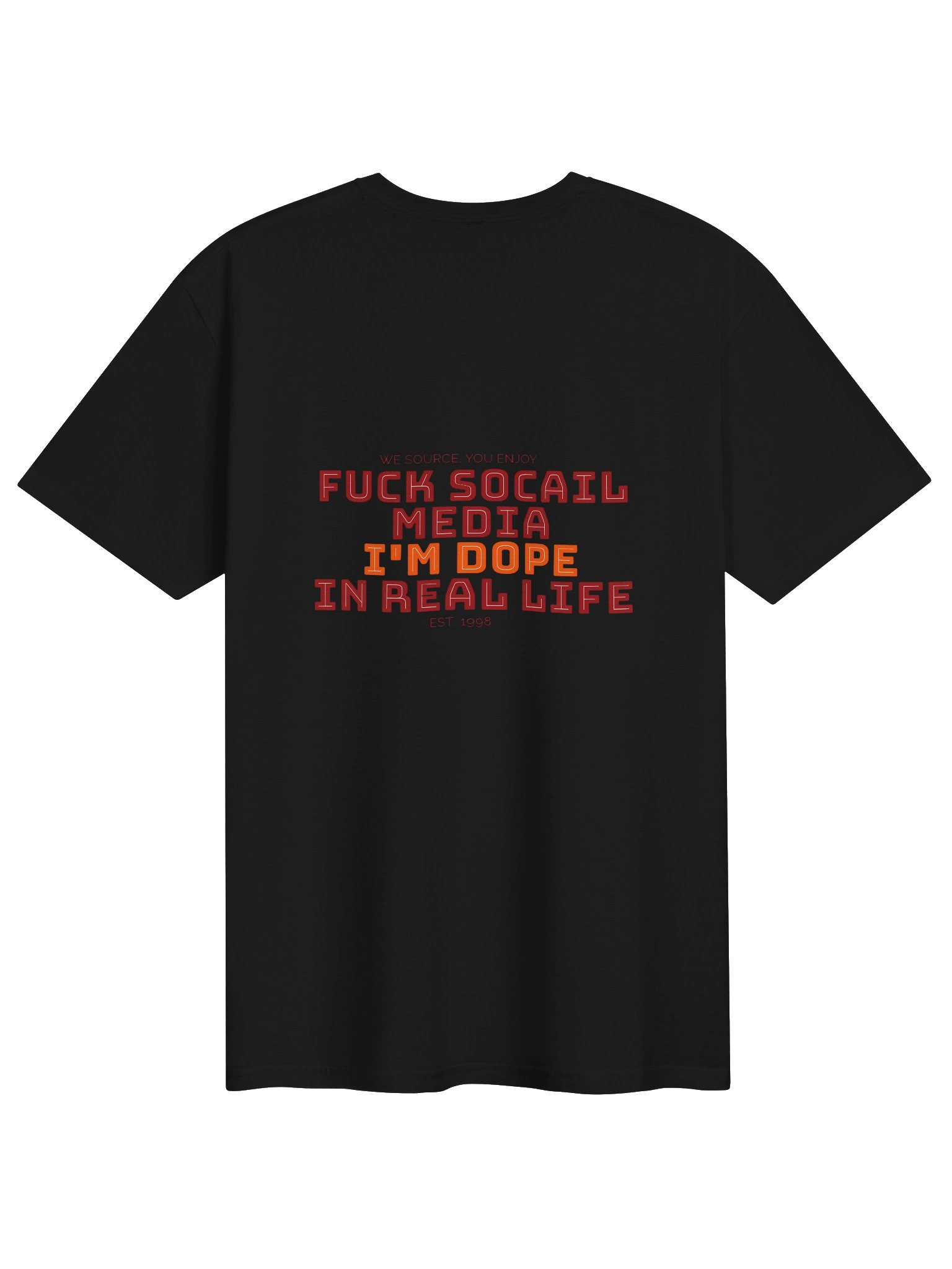 "DOPE IN REAL LIFE" Statement Tee – Unisex Softstyle product image (5)