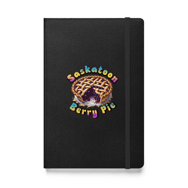Saskatoon Berry Pie Hardcover Journal product image (1)