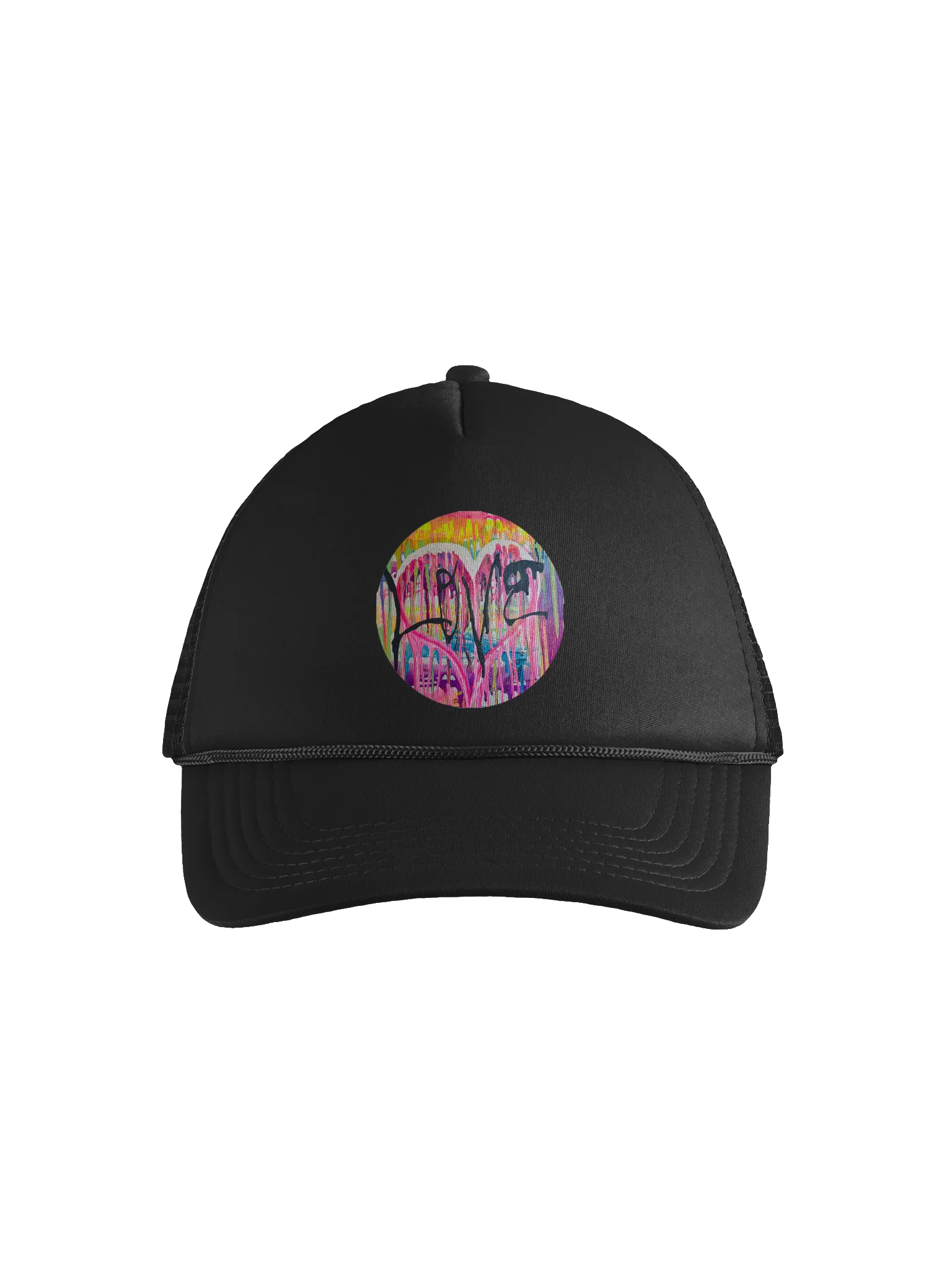 Graffiti Heart Foam Trucker Hat product image (1)
