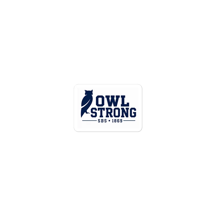 OWL STRONG Die-Cut Sticker product image (2)