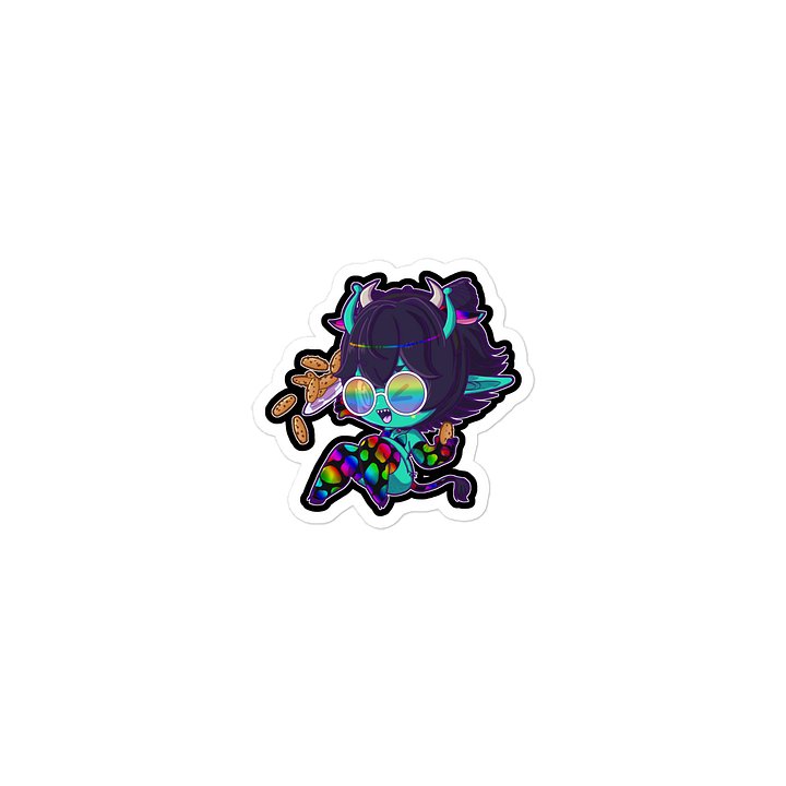 Cookies & Milk Chibi Die-Cut Sticker Pride Edition product image (2)