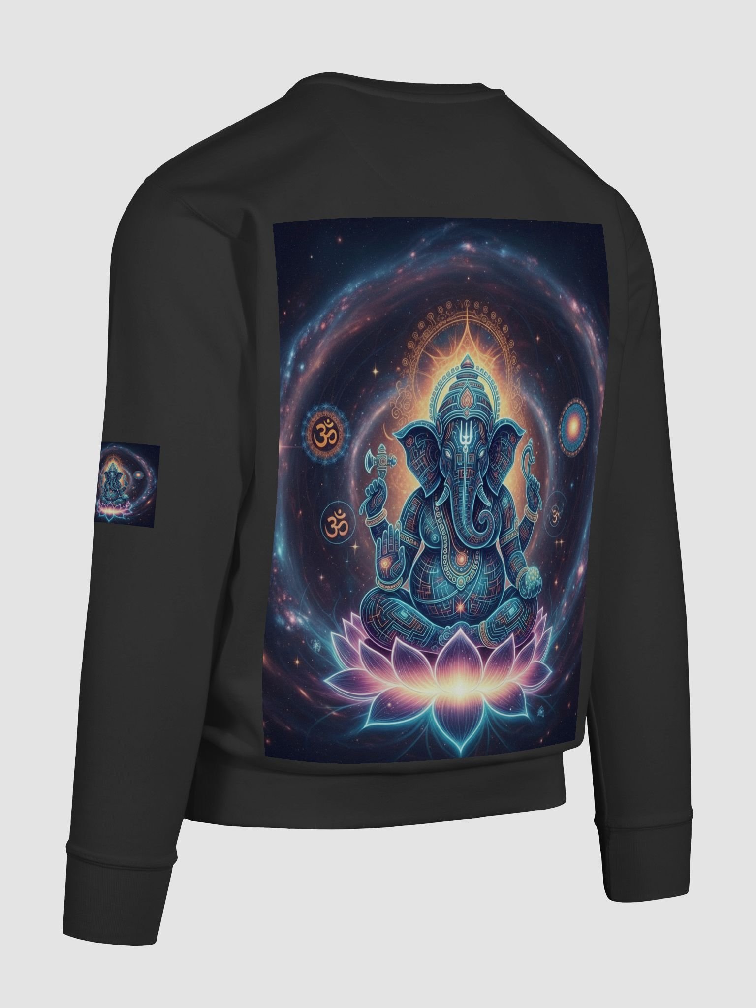 Cosmic Ganesha – Psychedelic Sacred Geometry Art product image (9)