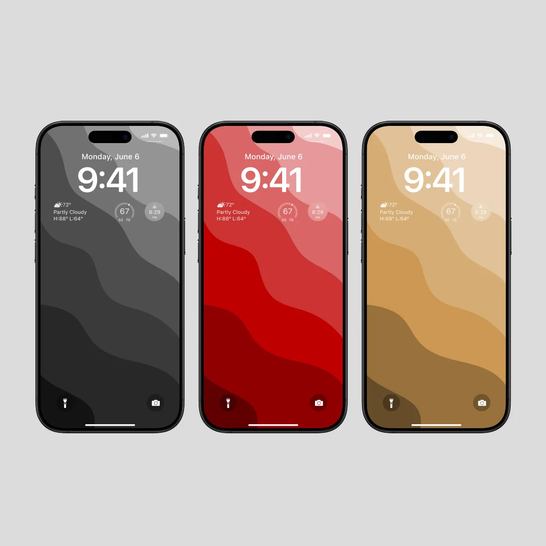 Minimal Waves Wallpaper Pack product image (3)