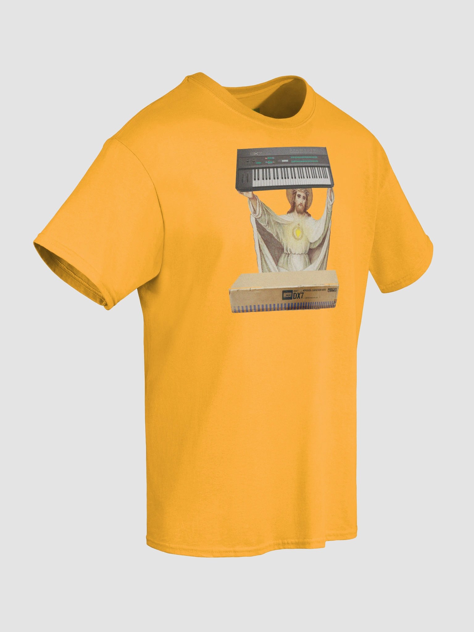 Lost in the Synth´s Faith (d-x-7 tribute ) by Frank Fonik, Techno EDM Unisex t-shirt product image (8)