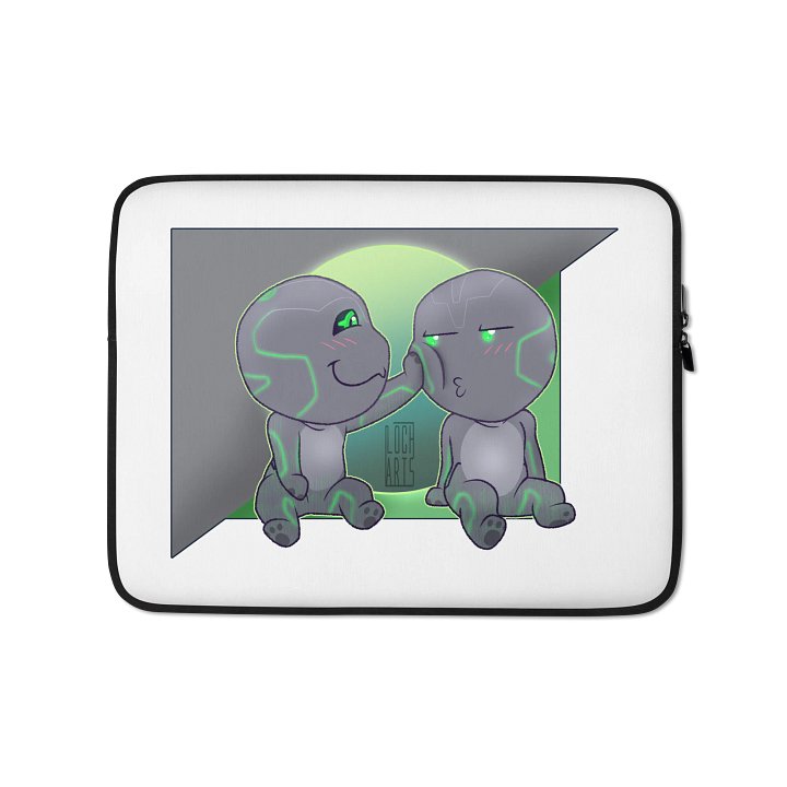 Huggabot Laptop Case - Echo of the Larkspur product image (1)
