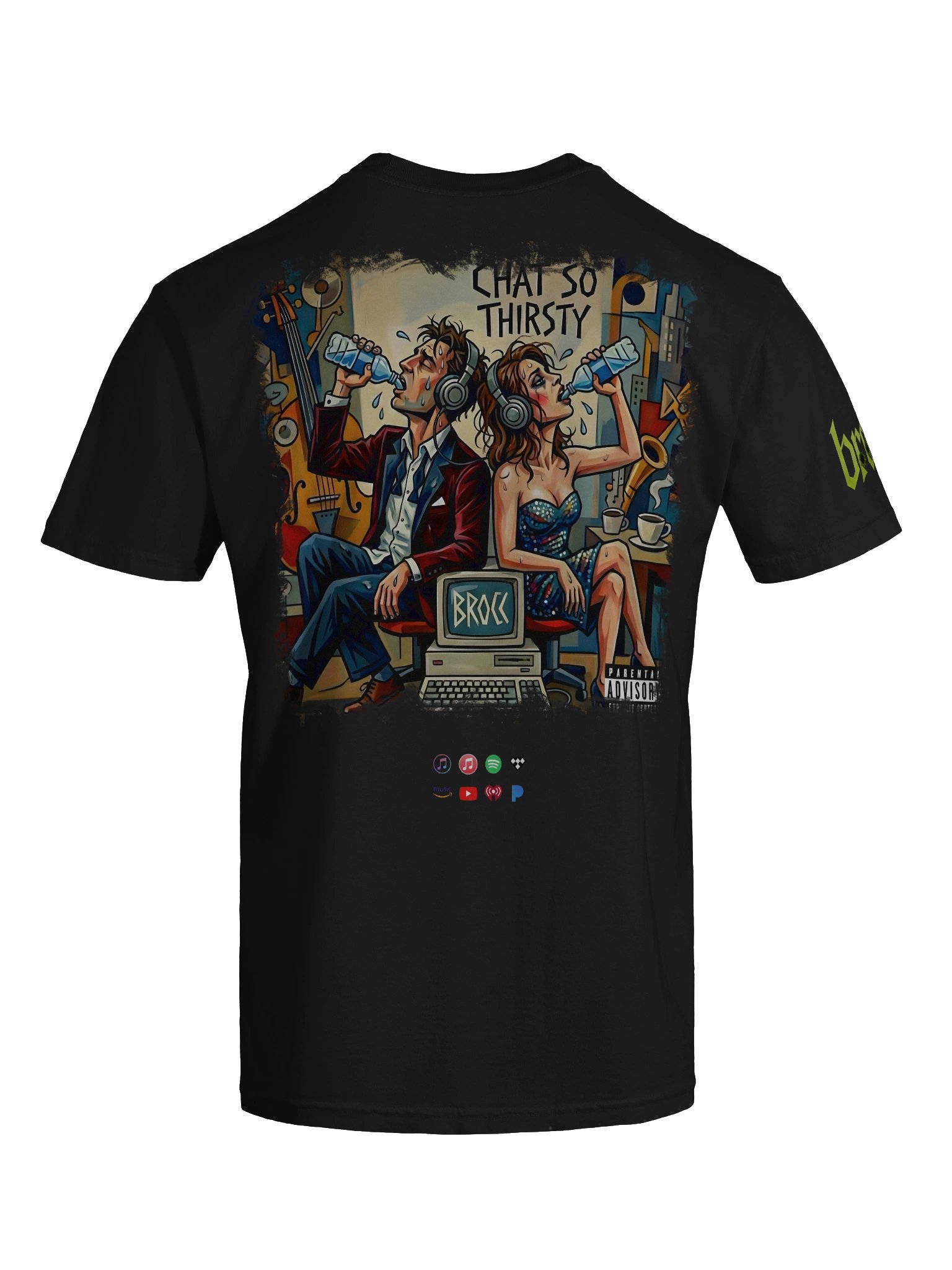 chat so thirsty tee product image (25)