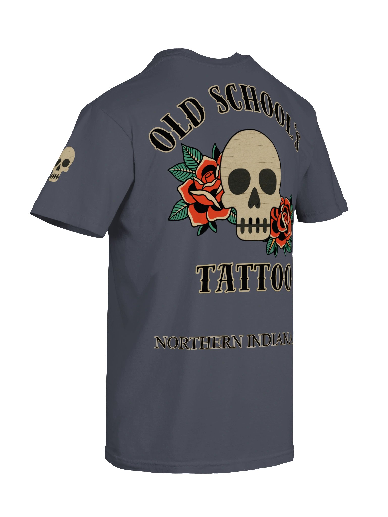 Old School's Tattoo Heavyweight T-Shirt – Denim product image (3)