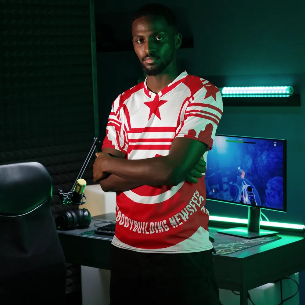 IFBNewsfeed.Org's All-Over Print Recycled Unisex Sports Jersey product image (12)