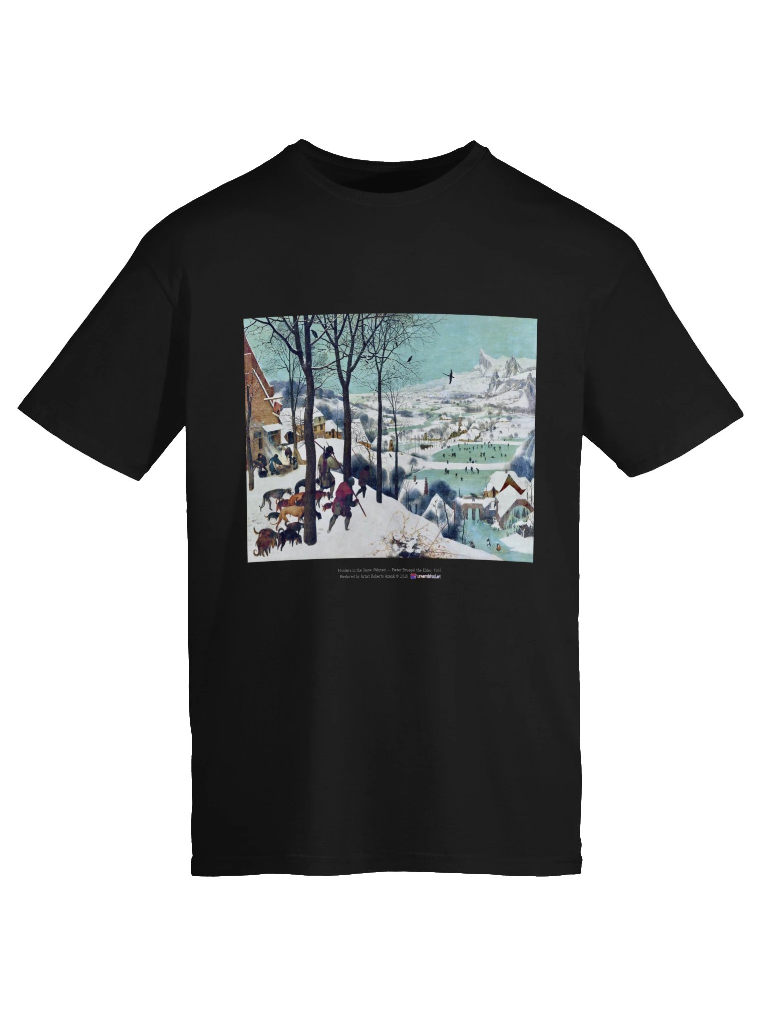 Hunters in the Snow (Winter) — T-Shirt product image (5)