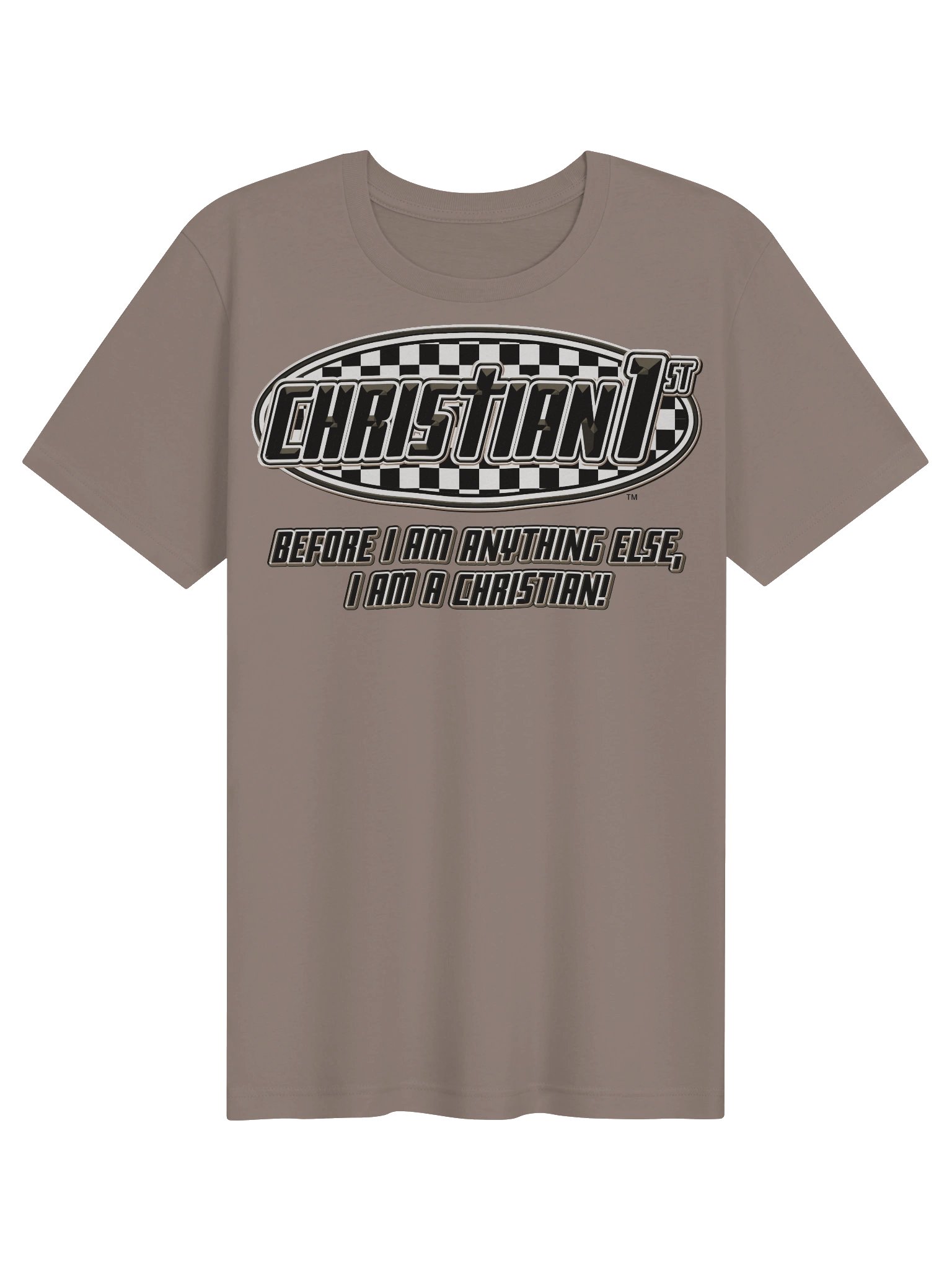 Christian 1st Lte Checkered, T-Shirt BV product image (1)